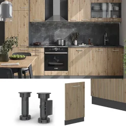 Vicco Panneau de lave-vaisselle Chêne Artisan 45cm sans PT