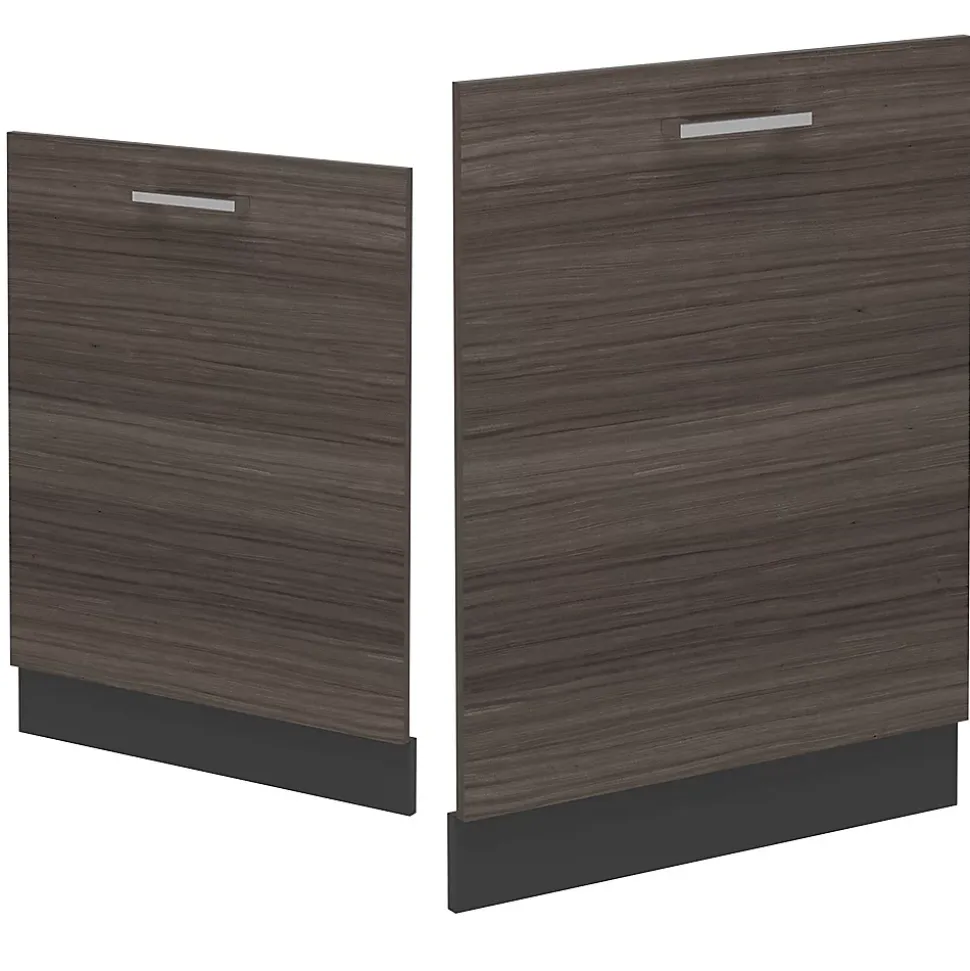 Vicco Panneau de lave-vaisselle Gris noble 60cm sans PT