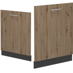 Vicco Panneau de lave-vaisselle Chêne Artisan 60cm , PT Anthracite