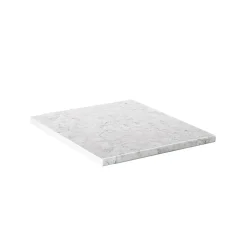 Vicco Plan de travail cuisine Marbre blanc 50cm