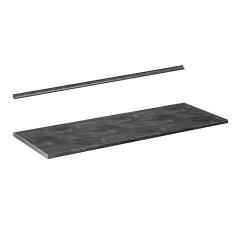 Vicco Plan de travail cuisine Anthracite 160cm