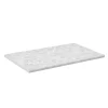 Vicco Plan de travail cuisine Marbre blanc 97cm