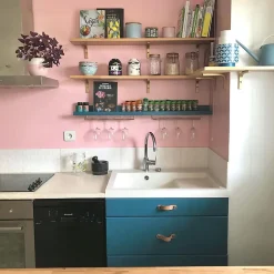 Vidage automatique gain de place 1 bac CUIPD013 pour évier granit - Siphon gain de place