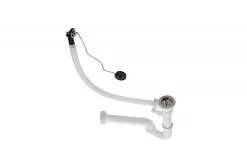 Vidage chromé avec trop plein pour bac à laver BLINK - INDISPENSABLE