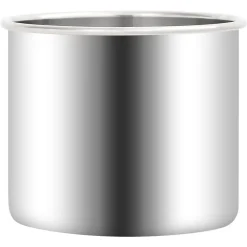 VIDAXL - Chambre a vide inox - 7 4 litres - couvercle transparent