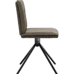 vidaXL Chaise à manger gris foncé similicuir daim, chaise, chaise de salon, chaise d'accent, chaise de cuisine, siège de 4101280