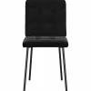 vidaXL Chaises à manger lot de 2 Noir Velours, chaise de dîner, chaise de cuisine, chaise d'appoint, chaise, chaise de 4101063