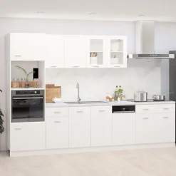 vidaXL Ensemble de Meubles de Cuisine 7 pcs Armoires de Rangement Ensemble d'Equipement de Cuisine Meubles de Rangement 3067623