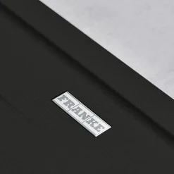 Évier de cuisine à encastrer 1 cuve Noir anthracite FRANKE 97 x 50 cm avec égouttoir réversible