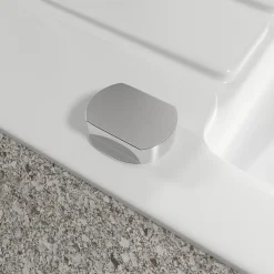 Évier de cuisine en céramique 1 cuve à encastrer Villeroy & Boch Collection blanc brillant