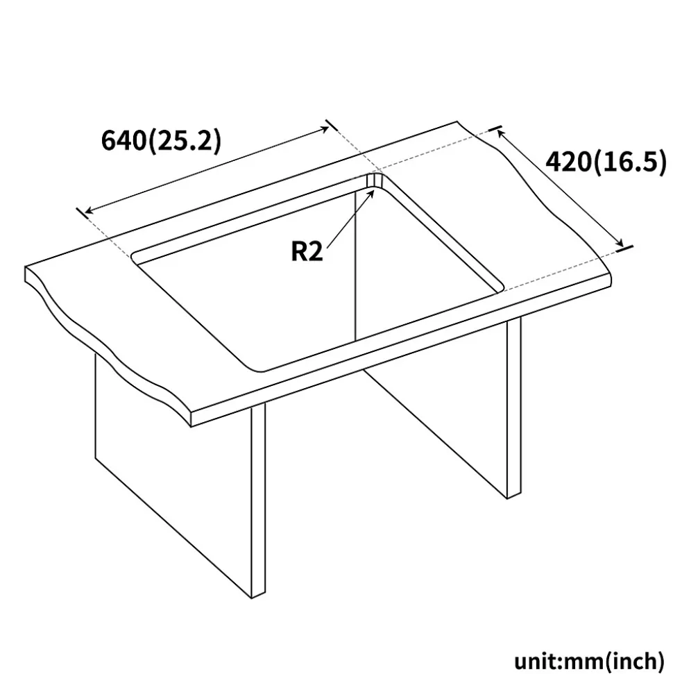 Évier de Cuisine inox 68 x 45 cm, Auralum MAX Évier 1 Bac, Lavabo Cuisine Montage Encastré ou Supérieur, avec Panier à eau