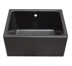 Évier de cuisine timbre d'office Belfast anthracite 1 bac