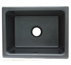 Évier de cuisine timbre d'office Belfast anthracite 1 bac