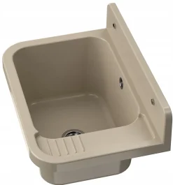 Évier de Garage, Buanderie Paron Granitan Beige