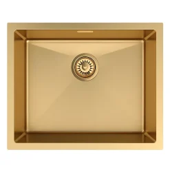 Évier en Acier Granitan Silvo54 encastrable avec Siphon - 1 pièce