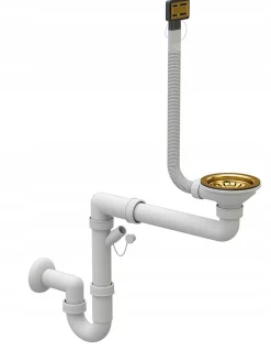 Évier en Acier Granitan Silvo54 encastrable avec Siphon - 1 pièce