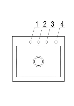 Évier en céramique 1 cuve à encastrer Villeroy & Boch Subway blanc mat