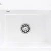 Évier en céramique 1 cuve à encastrer Villeroy & Boch Subway blanc brillant