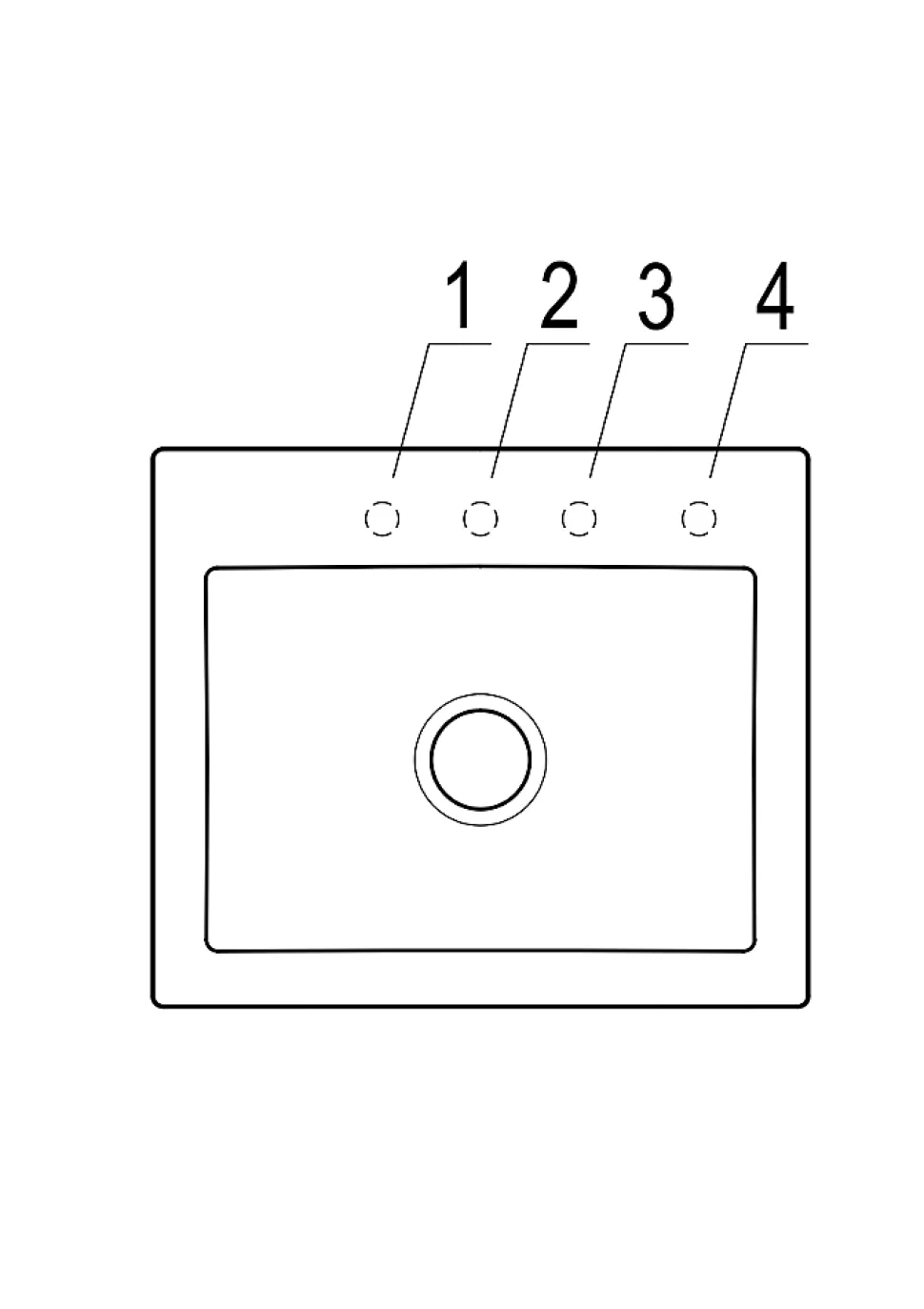 Évier en céramique 1 cuve à encastrer Villeroy & Boch Subway blanc brillant
