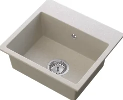 Évier en Granit Granitan Milos avec Siphon - 1 Pièce