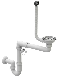 Évier en Granit Granitan Milos avec Siphon - 1 Pièce