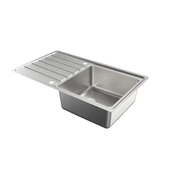 Évier en inox 1 bac à encastrer Apollonia