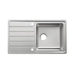 Évier en inox 1 bac à encastrer Apollonia