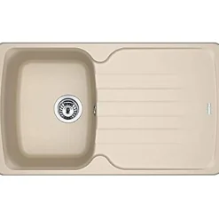 Évier Franke AZG 611 86x50 inox 1 bac égouttoir réversible