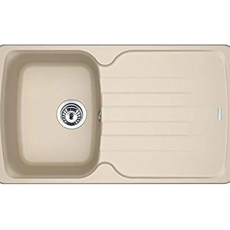 Évier Franke AZG 611 86x50 inox 1 bac égouttoir réversible