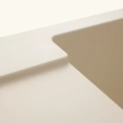 Évier granit beige Luisina TAM TAM 2 bacs 1 égouttoir