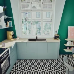 Évier granit noir Schock FORMHAUS 1 bac 1 égouttoir