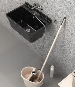 Évier Granitan Large pour Buanderie, Garage ou Chaufferie avec Siphon - 1 pièce