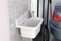 Évier Granitan Paron pour Garage, Buanderie, Chaufferie avec Siphon - 1 Pièce