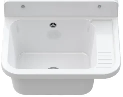 Évier Granitan Paron pour Garage, Buanderie, Chaufferie avec Siphon - 1 Pièce