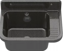 Évier Granitan Paron pour Buanderie, Chaufferie, Garage avec Siphon - 1 set