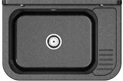 Évier Granitan Paron pour Buanderie, Chaufferie, Garage avec Siphon - 1 set