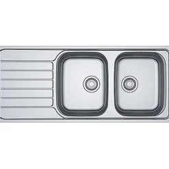 ÉVIER INOX À ENCASTRER 2 CUVE SPARK - SKX 621