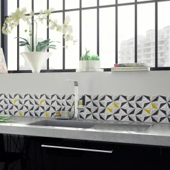 Évier inox lisse RIKAS 1 bac 1 égouttoir