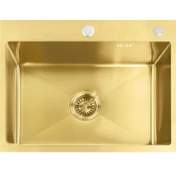 Évier Rea Liam Brush Gold 58x45x18,5cm