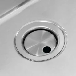 Évier sous-plan 1 Cuve 40x40x20cm R25mm - Acier inox 18/10 - ZN Top FRÉCAN