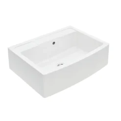 Évier timbre d'office granit blanc FOCA 1 bac