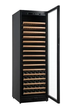 Vinobox 168 bouteilles. Cave à vin noir 1 zone