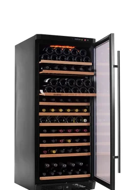 Vinobox 110 bouteilles. Cave à vin inox 1 zone