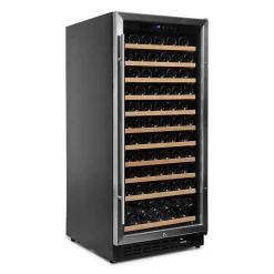 Vinobox 110 bouteilles. Cave à vin inox 1 zone