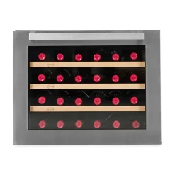 Vinobox Design 24 bouteilles. Cave à vin inox électrique
