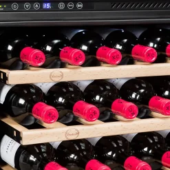 Vinobox Design 24 bouteilles. Cave à vin inox électrique