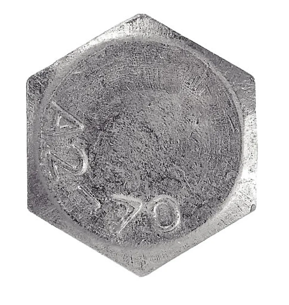 Vis métal hexagonale Inox A2 M8 x 35 filetage total tête hex pack 100