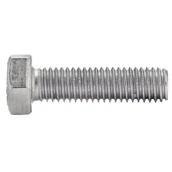 Vis métaux ACTON Inox A2 M5x40 tête hexagonale filetage total - pack 200