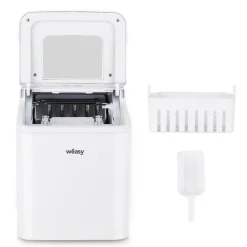 WEASY IGLOO8 - Machine a glaçons - 12kg - Réservoir d'eau 1,5L - 120W - Bac amovible - Nettoyage automatique - Cycle 9min