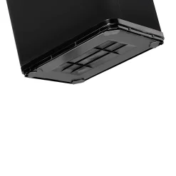 WELLHOME Poubelle de recyclage intelligente sans pied avec ouverture automatique et contact manuel 15L+15L 35,5x26x60cm Noir